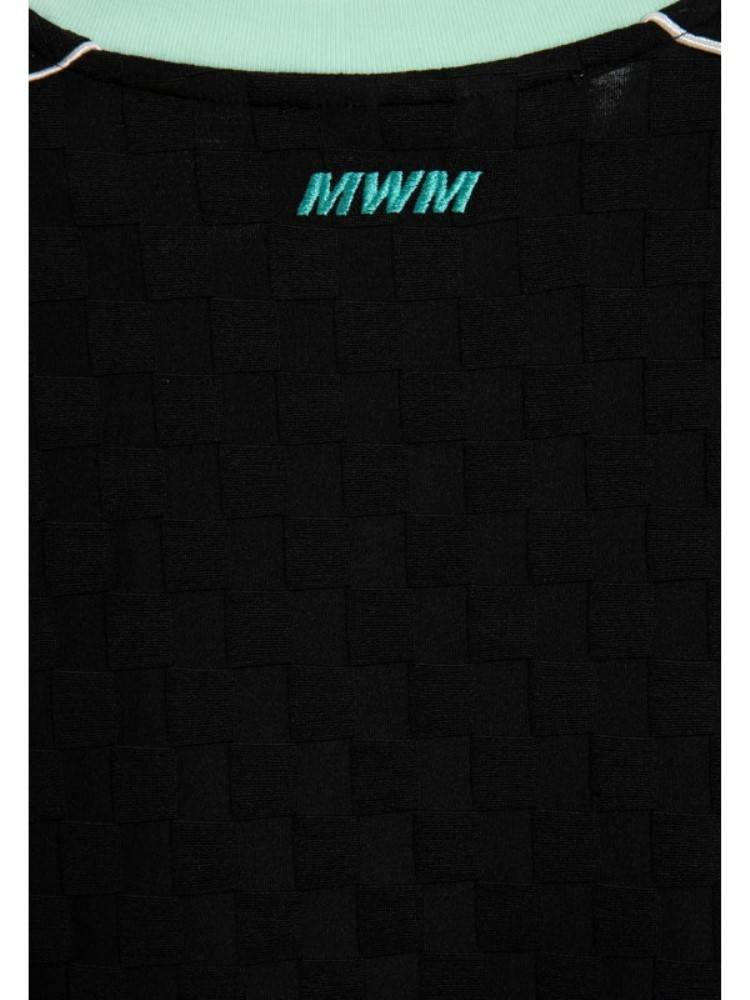 MWM BLACK SOCCER STYLE COLORBLOCK JERSEY