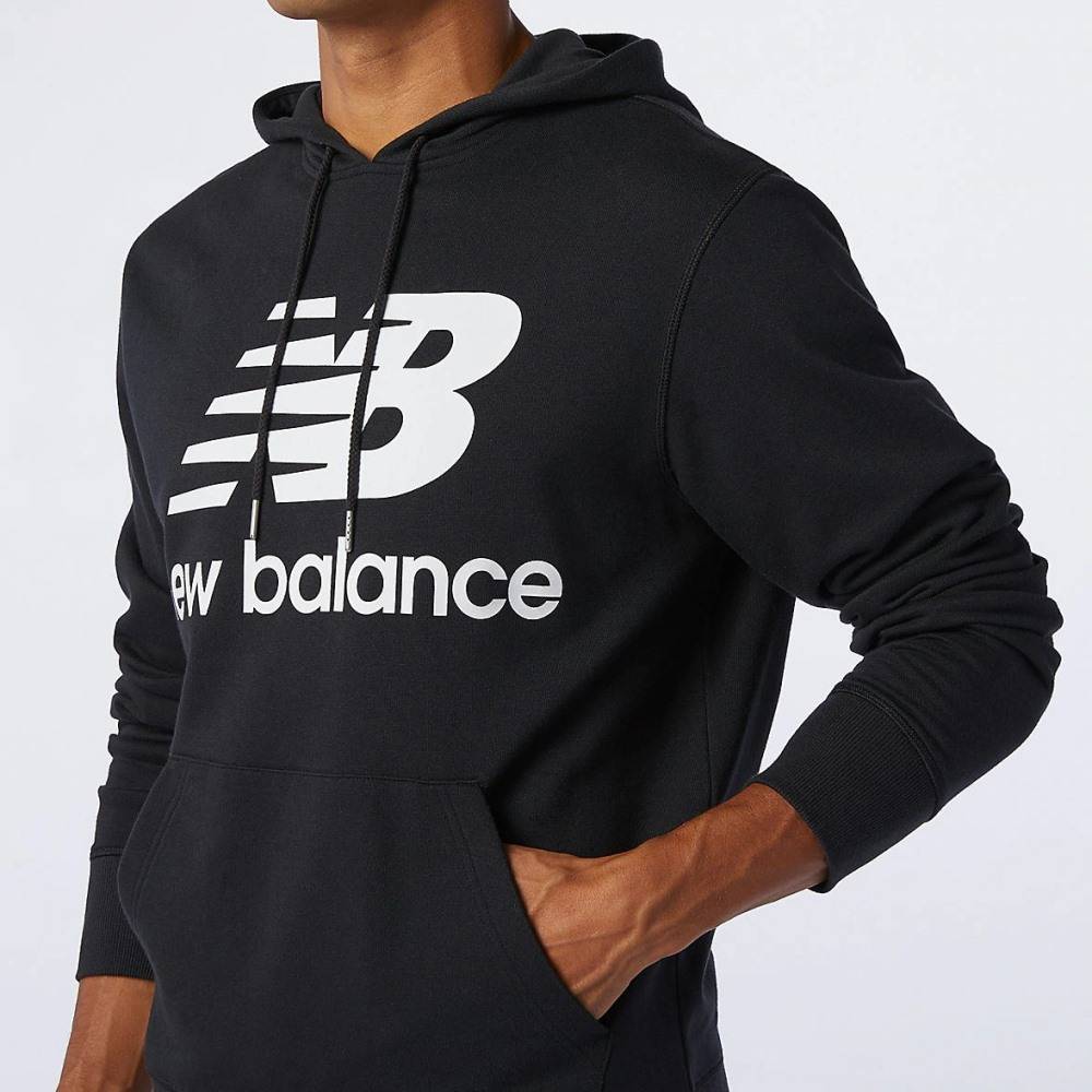 NEW BALANCE ESSENTIALS STACKED HOODIE