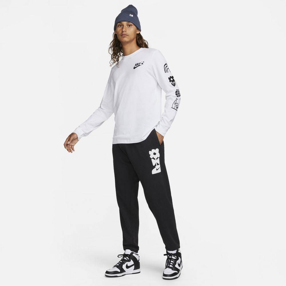NIKE SPORTSWEAR JUBRID LONG-SLEEVE STATEMENT OPEN TEE