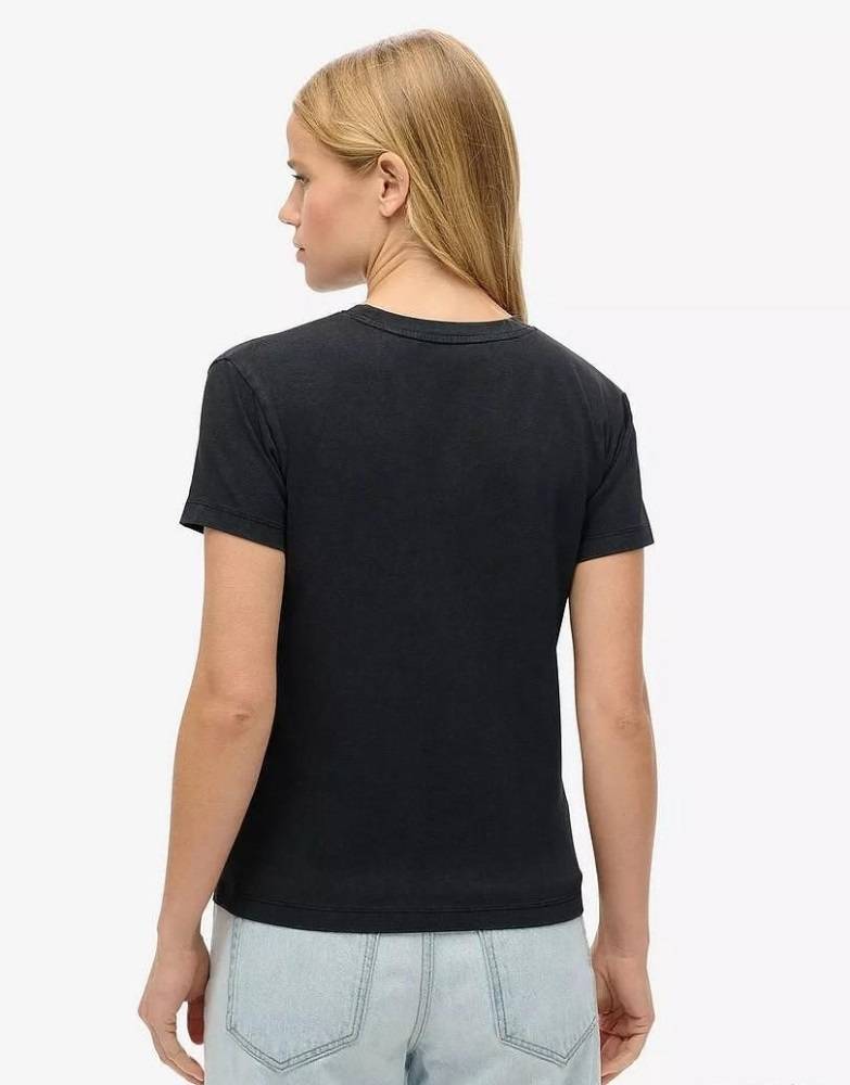 SUPERDRY SPORT LUXE GRAPHIC FITTED TEE