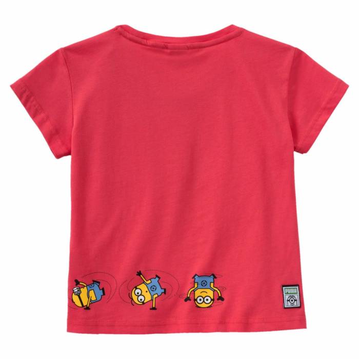 PUMA GIRLS MINIONS TEE