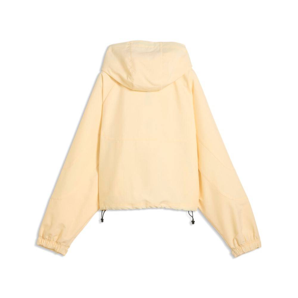 PUMA STREET GLAM OVERSIZED SHORT HOODED WOVEN JACKET