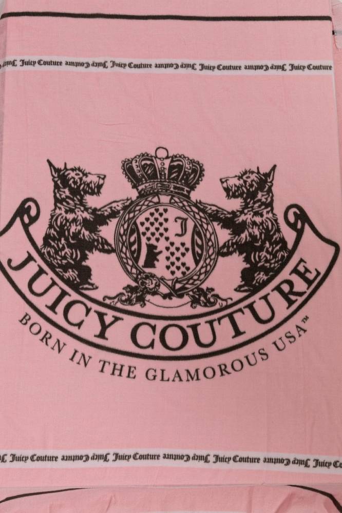 JUICY COUTURE PASHMINA WITH DIAMANTE LOGO 140X140