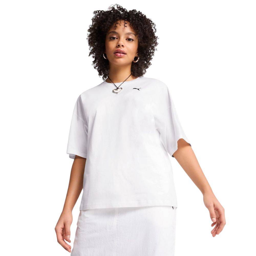 PUMA WARDROBE ESS OVERSIZED TEE
