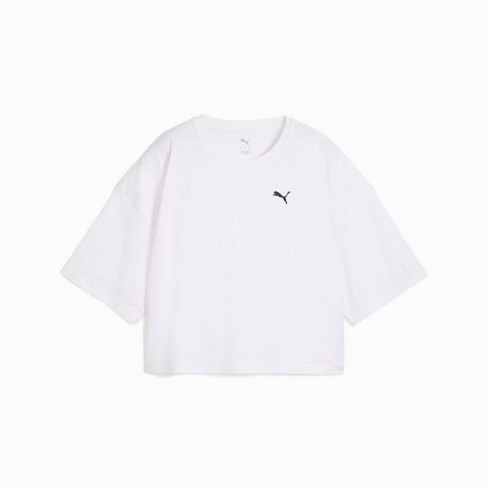 PUMA WARDROBE ESS OVERSIZED SHORT TEE