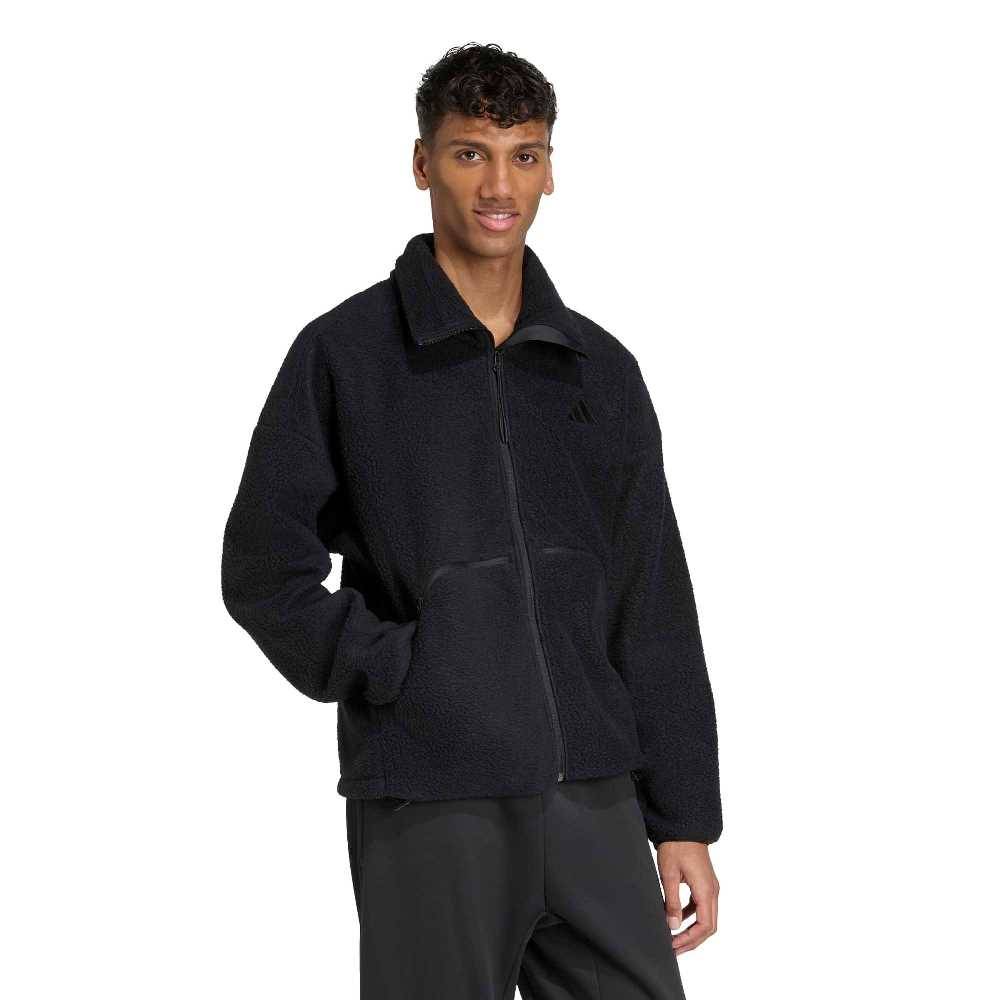 ADIDAS M CITY TECH HIGH PILE FLEECE FULL-ZIP