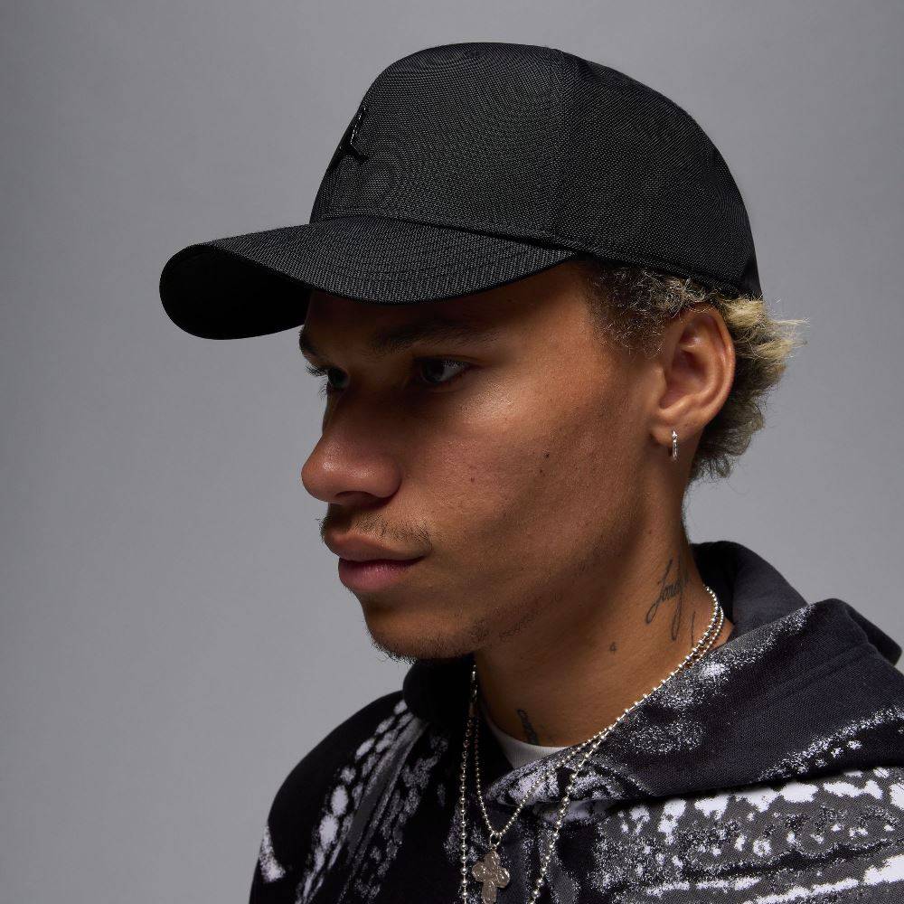 NIKE JORDAN RISE STRUCTURED METAL JUMPMAN HAT
