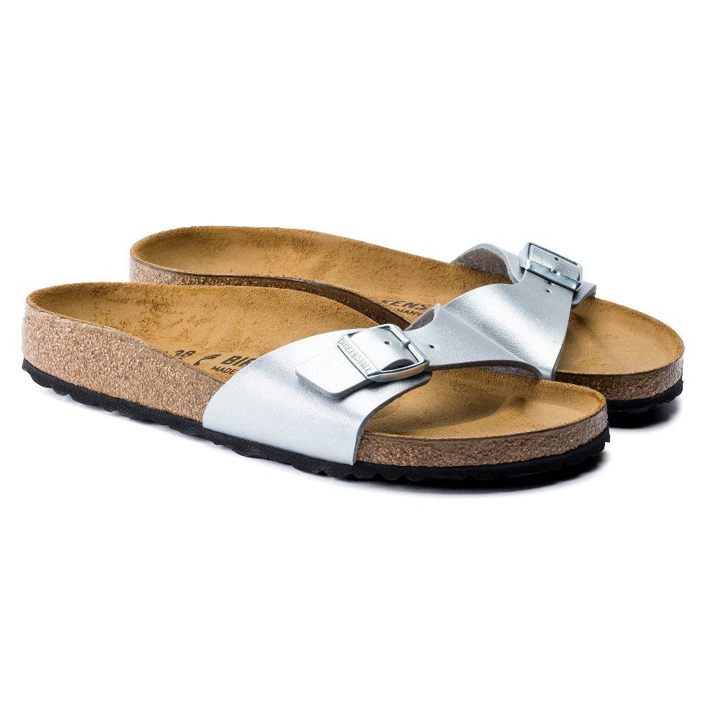 BIRKENSTOCK CLASSIC MADRID BF SILVER NARROW