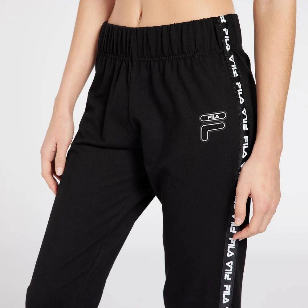 FILA TULLIUS ELASTICATED PANT WITH LOGO TAPE WOMENS PANTS