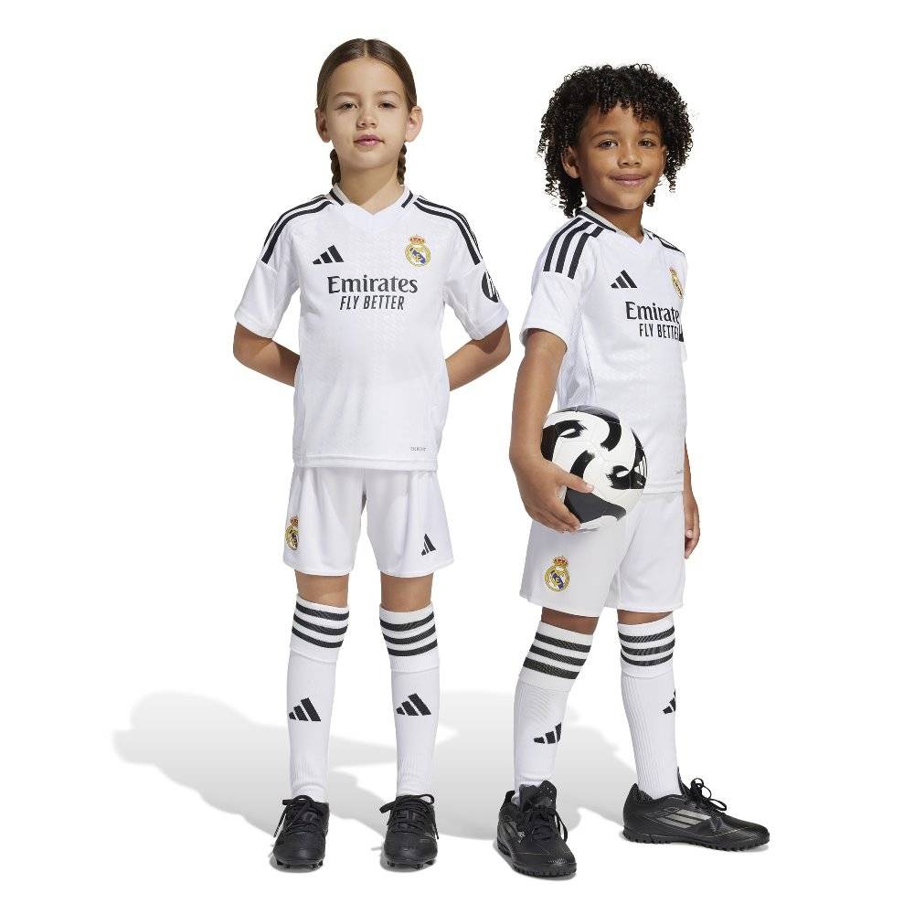 ADIDAS LITTLE KIDS REAL MADRID 24/25 HOME SET