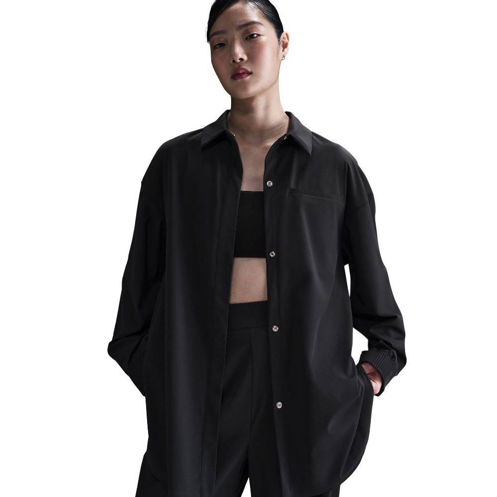 NIKE DRI-FIT OVERSIZED LONG-SLEEVE SHIRT
