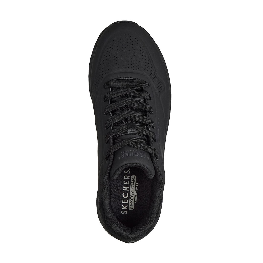 SKECHERS MENS UNO LITE 2 DURABUCK WITH SUEDE MUSTACHE LACE UP FASHION SNEAKER