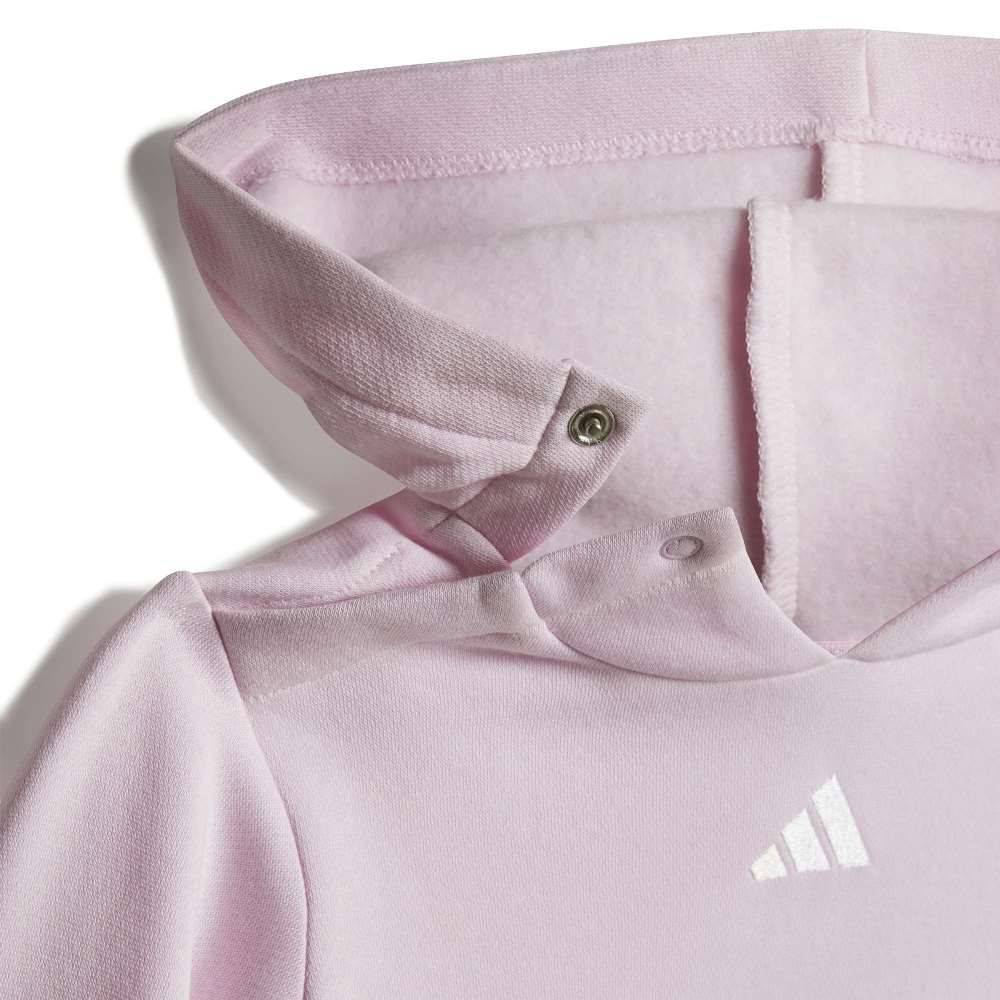 ADIDAS INFANT HOODED FLEECE JOGGER SET