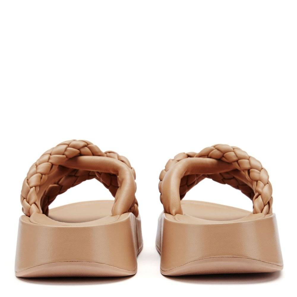 ASH VANESSA BIS LEATHER PLAITED SANDALS