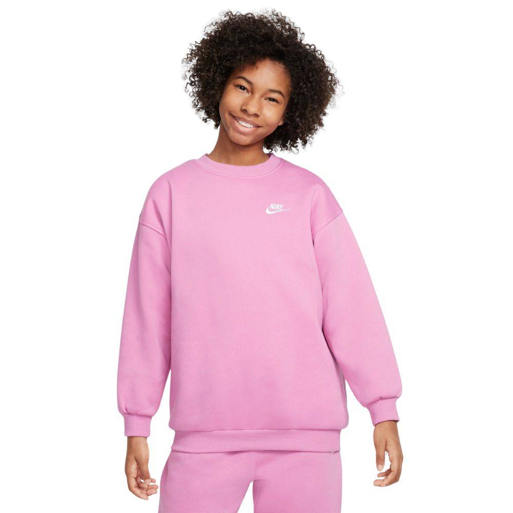NIKE NSW GIRLS CLUB FLC OVERSIZED CREW