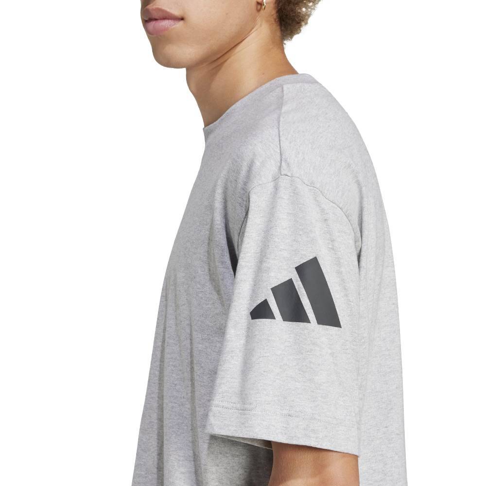 ADIDAS M ESSENTIALS LOSE FIT THREE BAR TEE