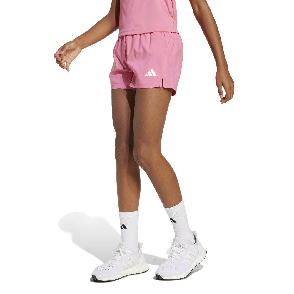 ADIDAS GIRLS TRAIN ESSENTIALS FLOWER PRINT SHORT