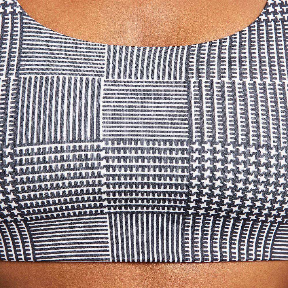 NIKE ALATE ALL U PLAID LIGHT-SUPPORT BRA