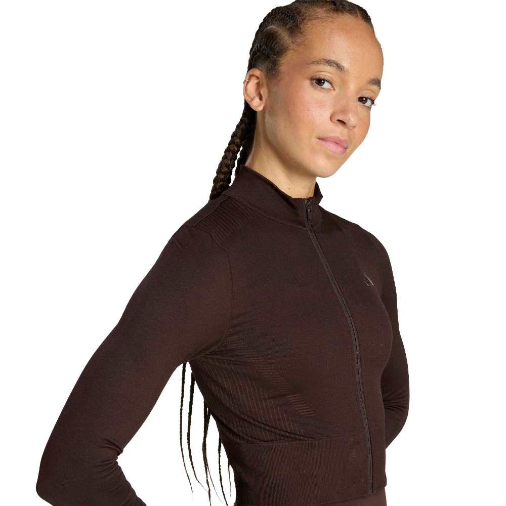 ADIDAS WORKOUT ESSENTIALS KNIT ZIP THROUGH JACKET