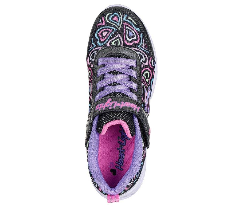SKECHERS HEART LIGHTS - BOOGIE LOVE GIRLS SHOES