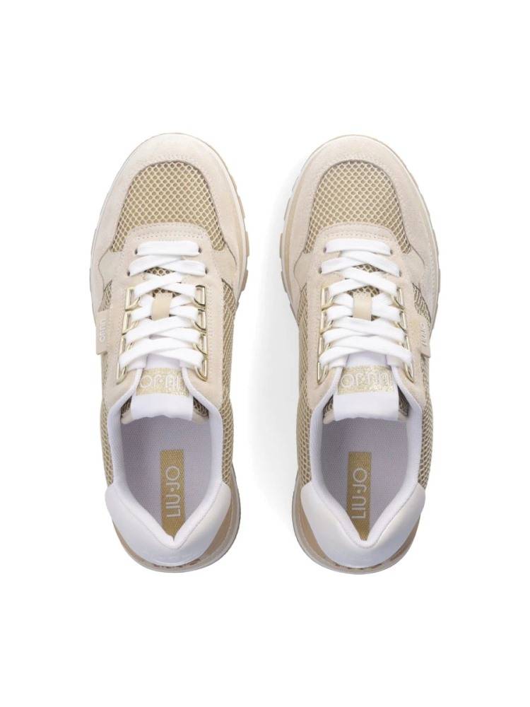 LIU JO AMAZING 10 - PLATFORM SNEAKERS WITH MESH