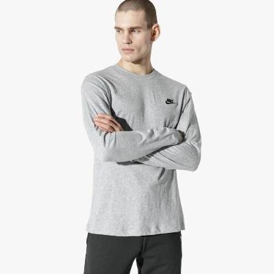 NIKE SPORTSWEAR CLUB LONG SLEEVE TEE MENS