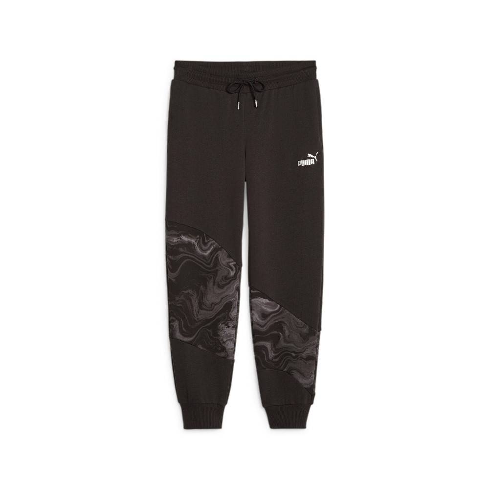 PUMA POWER CAT MARBLEIZED WOMENS SWEATPANTS