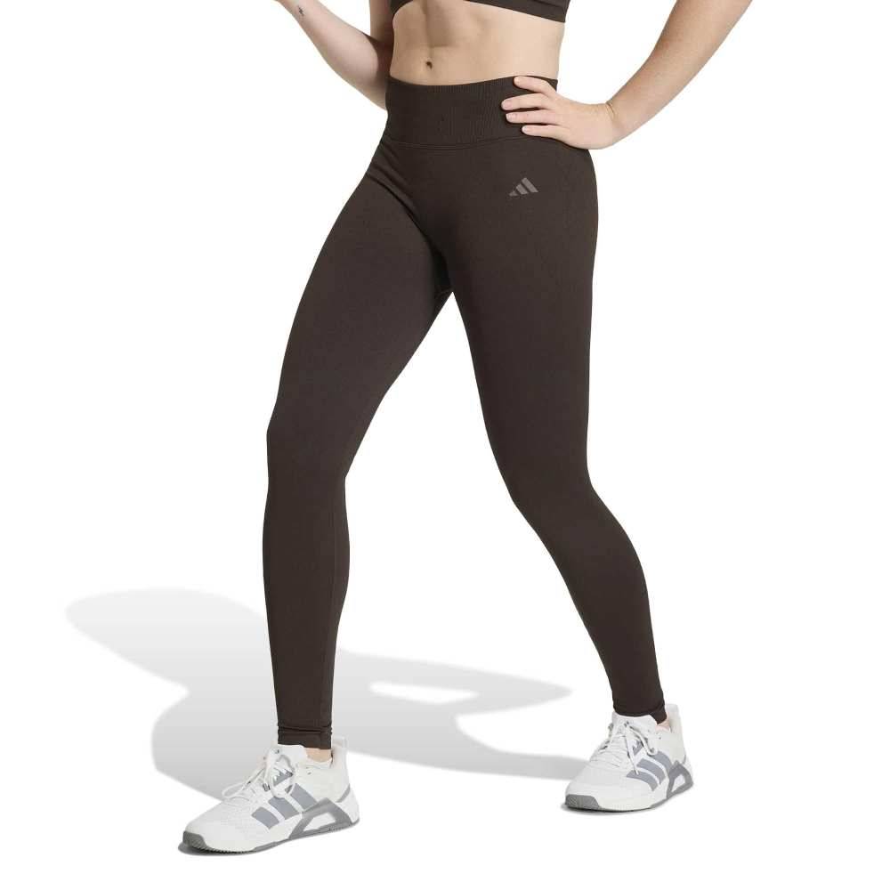 ADIDAS WORKOUT ESSENTIALS KNIT SCRUNCH FULL LENGTH LEGGINGS