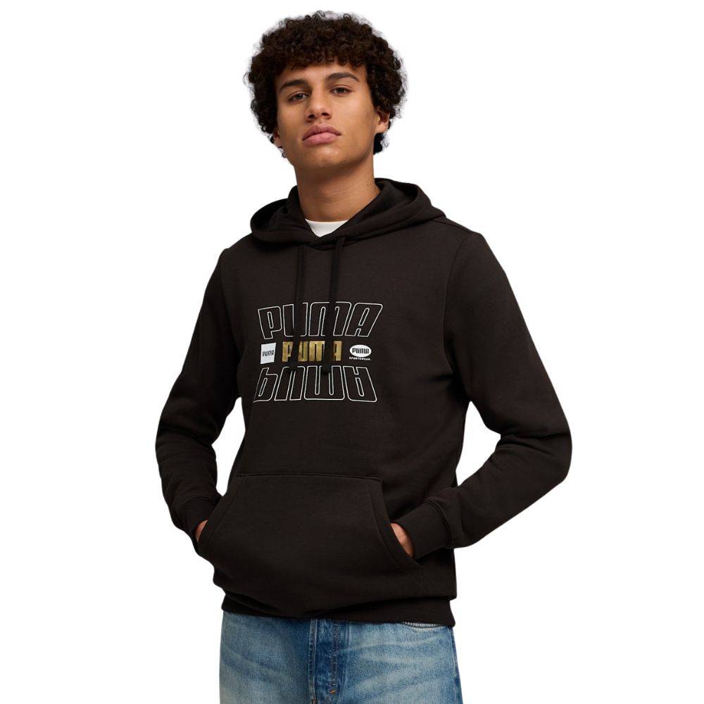 PUMA ESS LOGO LAB HOLIDAY HOODIE FL