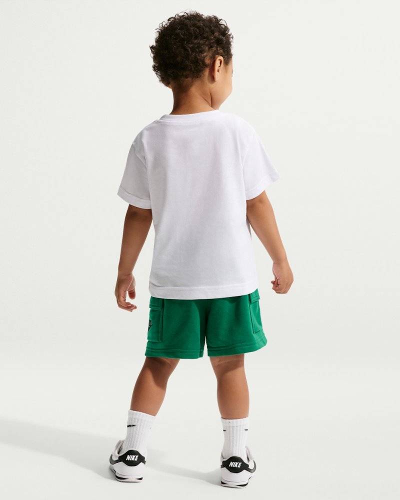 NIKE LITTLE BOYS NSW PKT TEE FT SHORT SET
