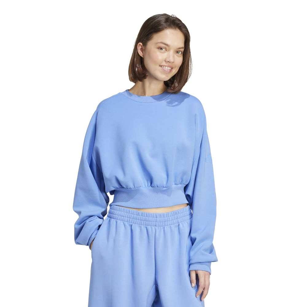 ADIDAS SOFT LUX CREW SWEATSHIRT