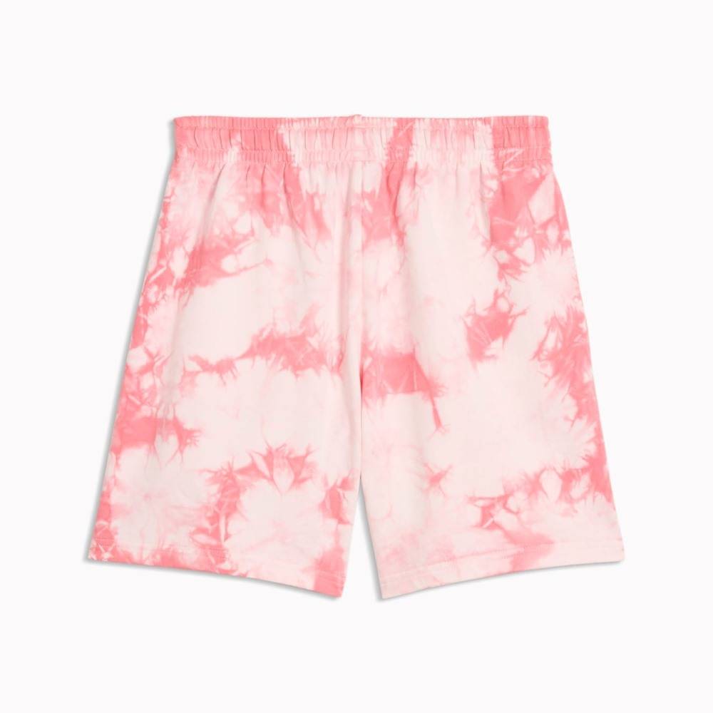 PUMA ESS ELEVATED RELAXED TIE-DYE SHORTS TR