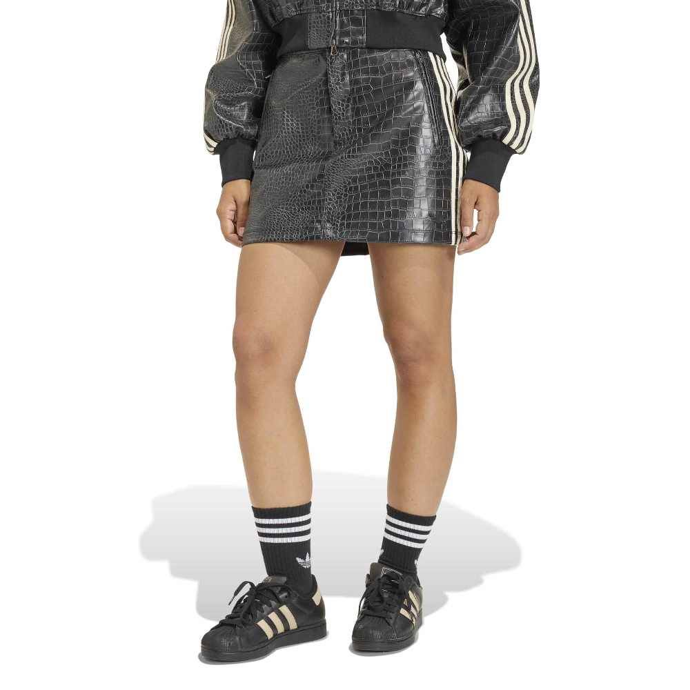 ADIDAS ORIGINALS PLEATHER MINI SKIRT