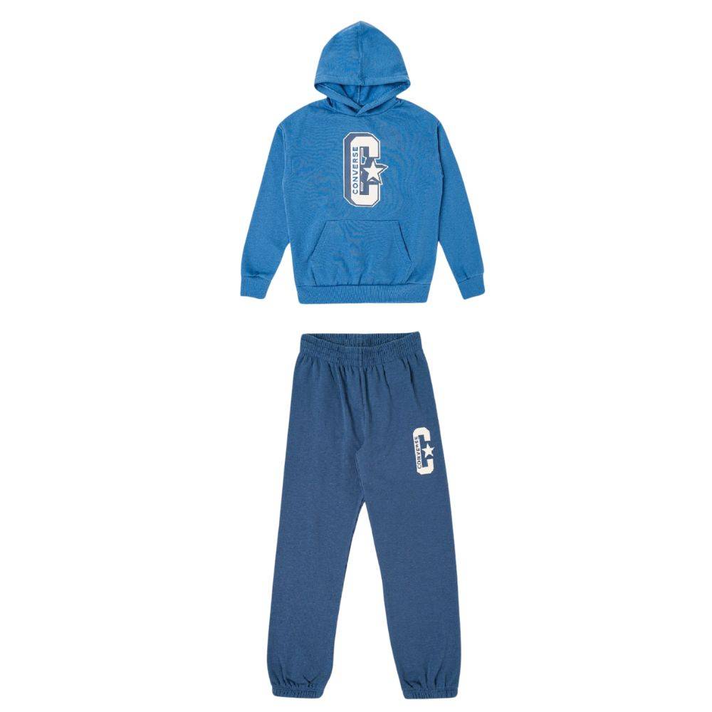 CONVERSE BOYS CSTAR FLEECE PULLOVER JOGGER SE