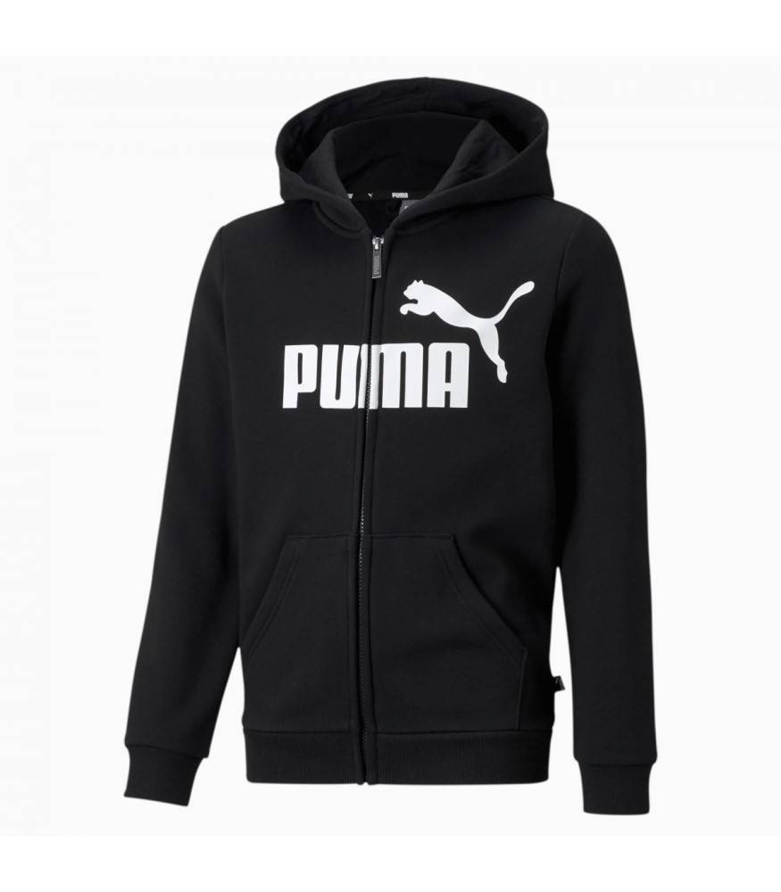 PUMA ESS BIG LOGO FULL-ZIP YOUTH HOODIE