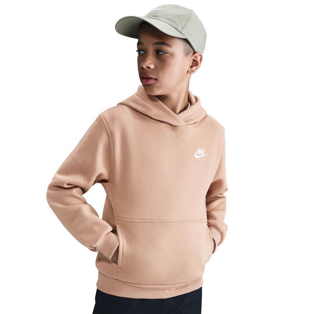 NIKE KIDS CLUB FLEECE PULLOVER HOODIE