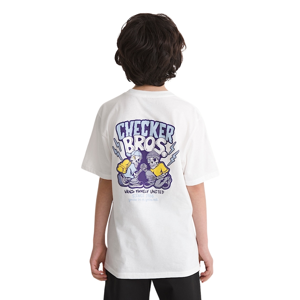VANS CHECKER BROS SS TEE (8-14 YEARS)