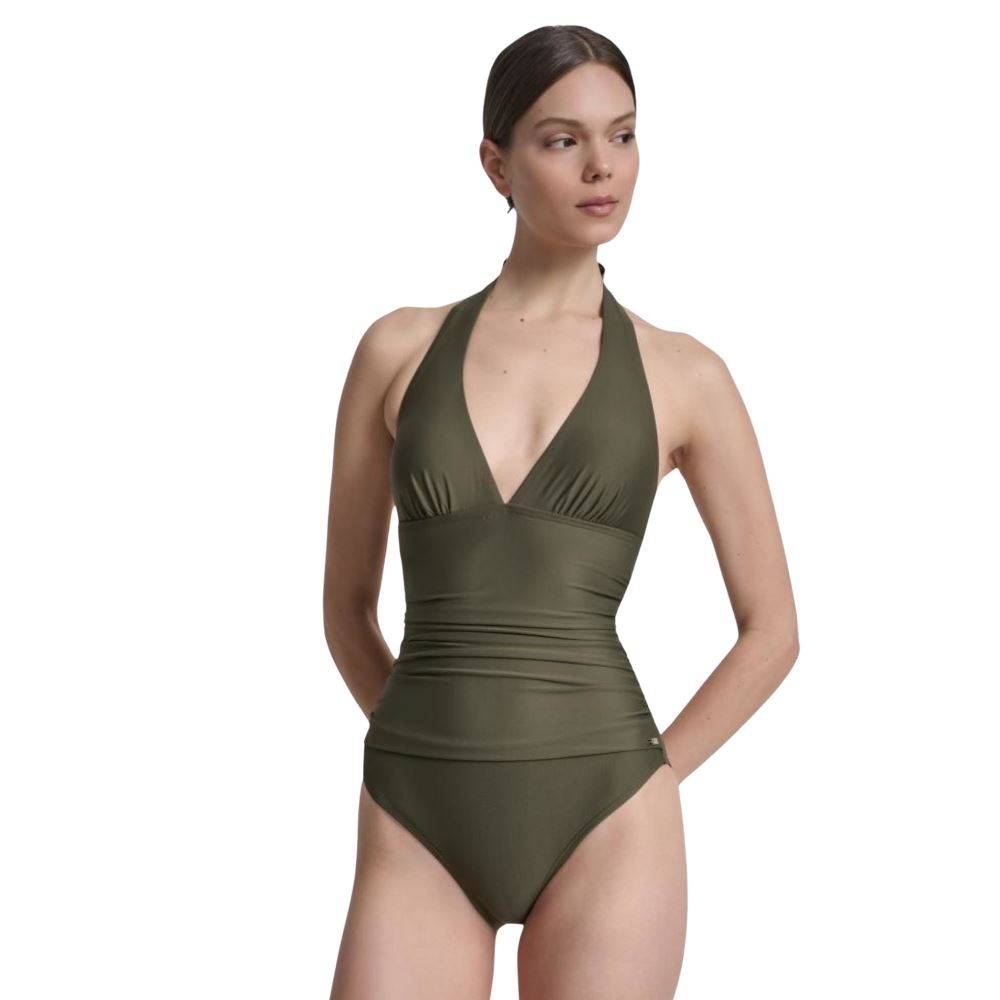 DKNY HALTER SWIMSUIT
