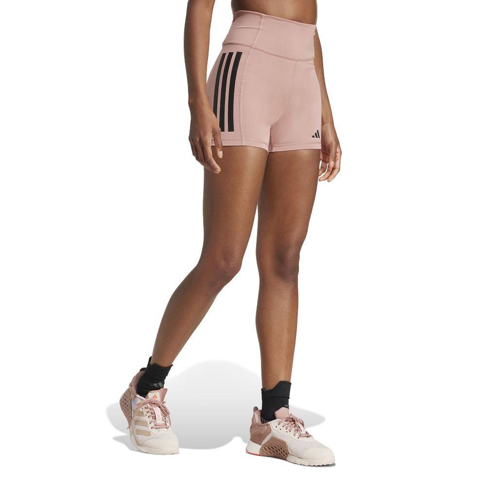 ADIDAS OPTIME 3 STRIPES 1/4 SHORT LEGGINGS