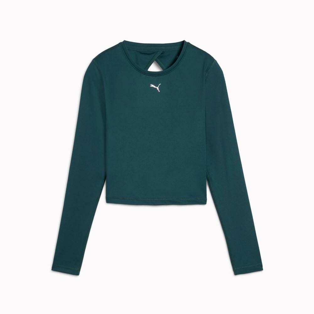 PUMA W GREEN TERRAINS LONG SLEEVE