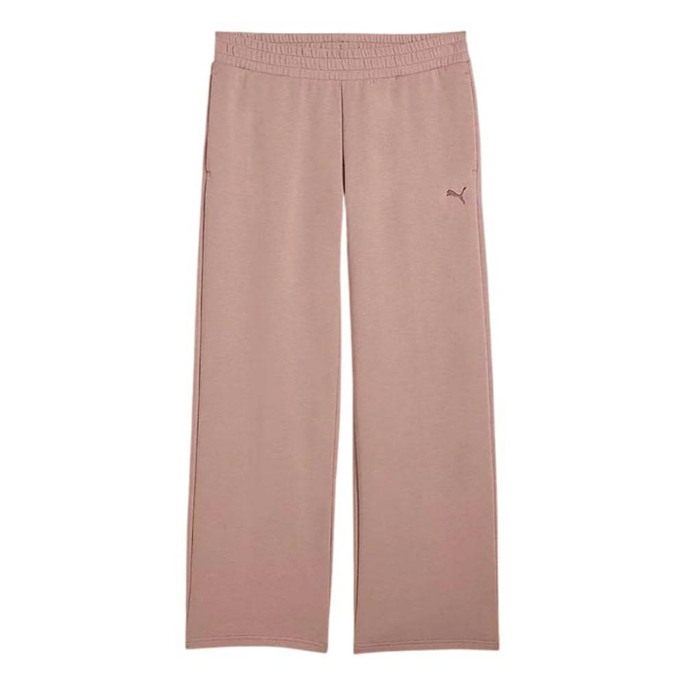 PUMA ESS ELEVATED HIGH-WAIST STRAIGHT LEG PANT