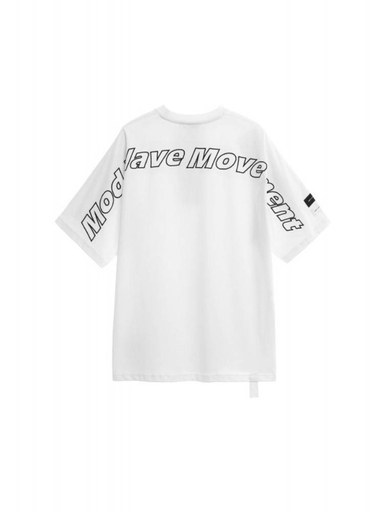 MWM BLACK MOD WAVE LOGO REGULAR FIT TEE