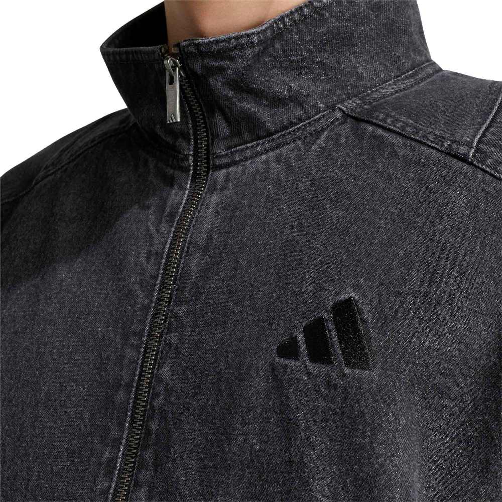 ADIDAS M STADIUM LOOSE FIT DENIM TRACK JACKET