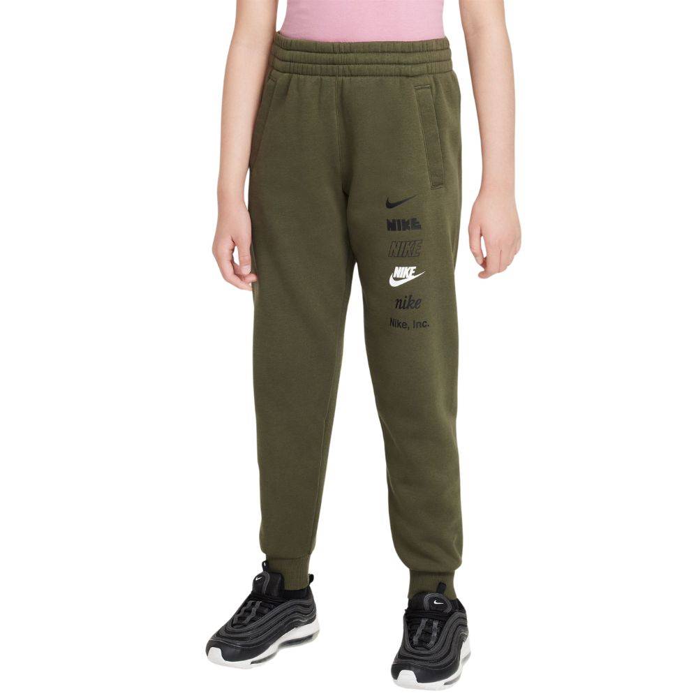 NIKE KIDS CLUB FLEECE MULTILOGO PANT