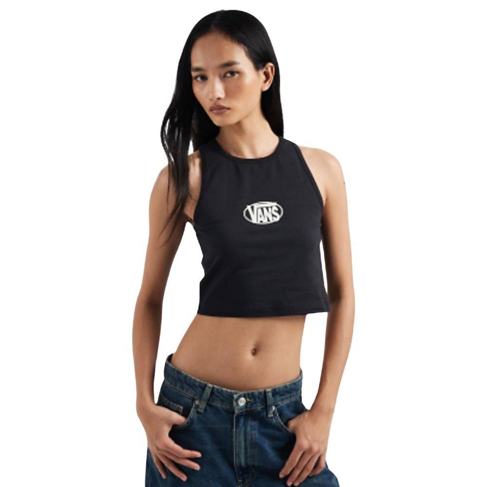 VANS W OVAL LOGO TANK