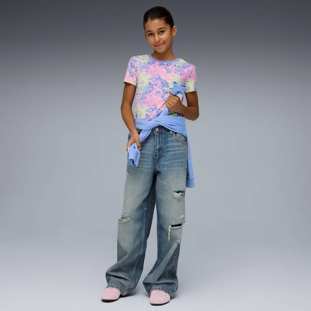 PUMA LUMINOUS CLOUD AOP BABY TEE G