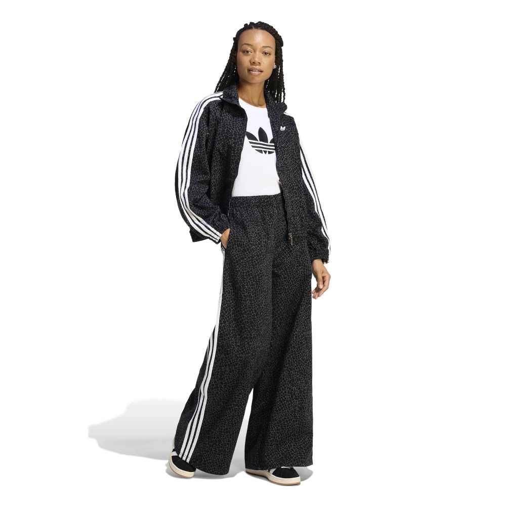 ADIDAS ORIGINALS FIREBIRD OVERSIZED AOP DENIM PANTS