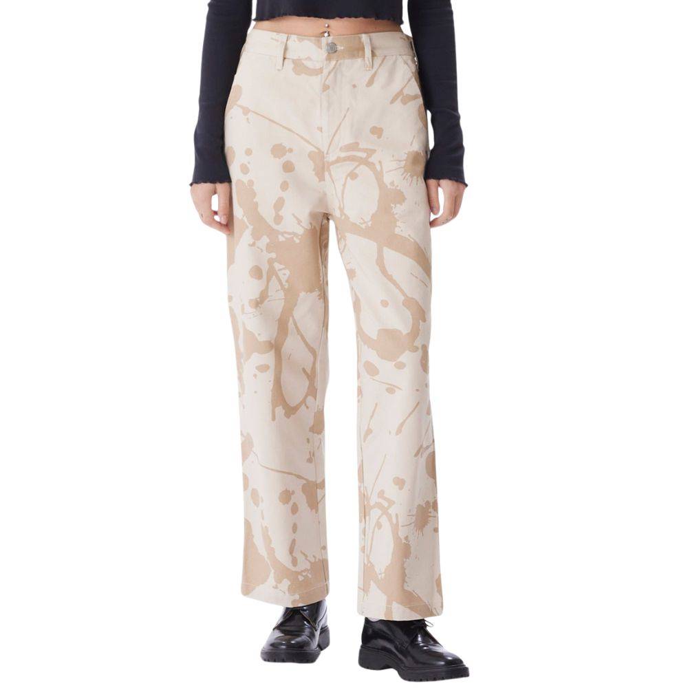 OBEY BRIGHTON PRINT CARPENTER PANT