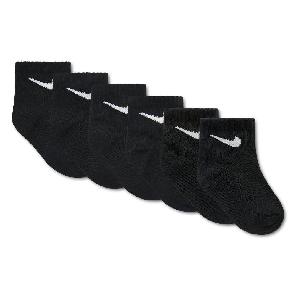 NIKE INFANT SWOOSH 6PK ANKLE SOCKS