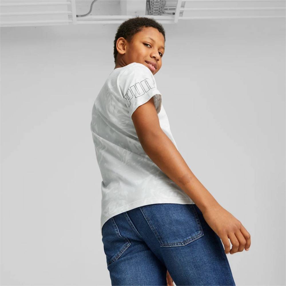 PUMA POWER SUMMER BOYS PRINTED TEE